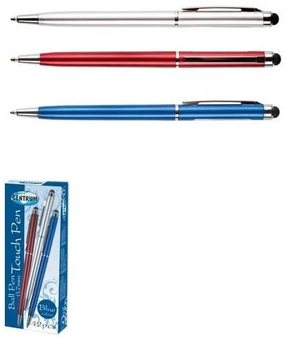 Tušinukas CENTRUM TOUCH 0.7 mm, ivairių spalvų korpusas, mėlyna