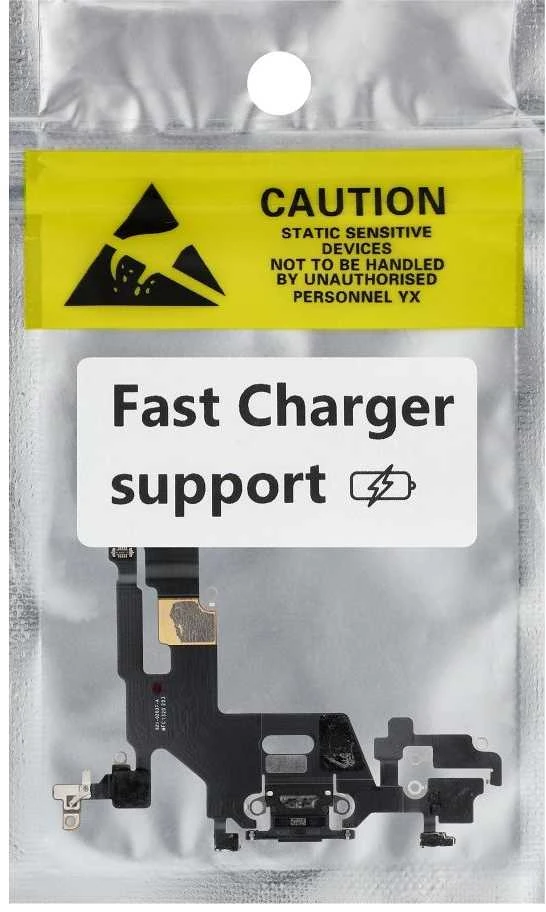 Oem Charging flex USB for IPHONE 11 juodas (used) (Atnaujinta)