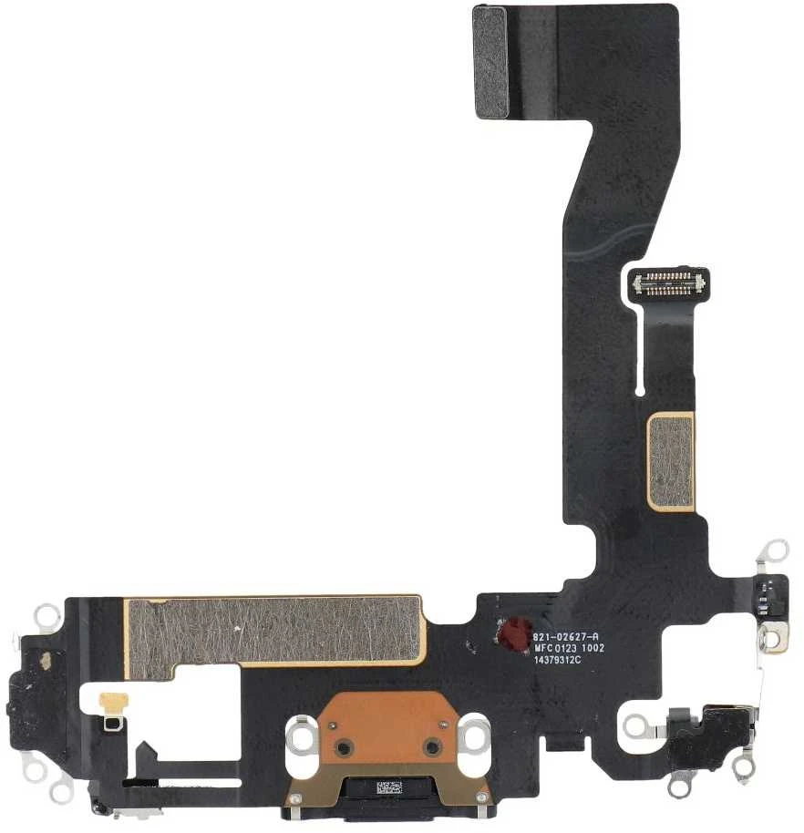 OEM įkrovimo lankstus USB įkroviklis IPHONE 12 Pro juodas (ištrauktas)