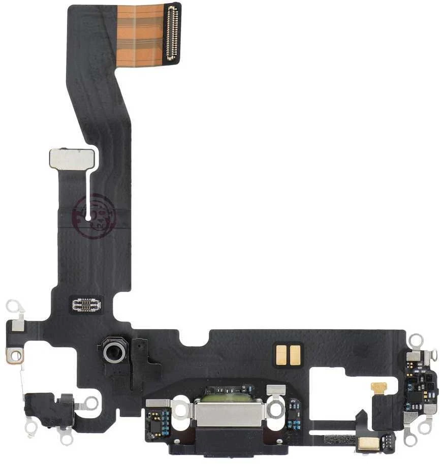 OEM įkrovimo lankstus USB įkroviklis IPHONE 12 Pro juodas (ištrauktas)
