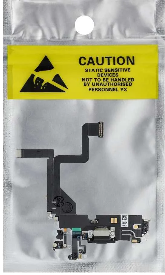 OEM įkrovimo lankstus USB įkroviklis IPHONE 14 Pro juodas (ištrauktas)