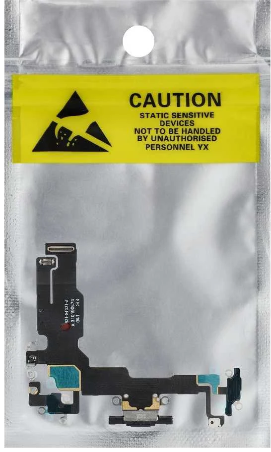Charging flex USB for IPHONE 15 juodas OEM