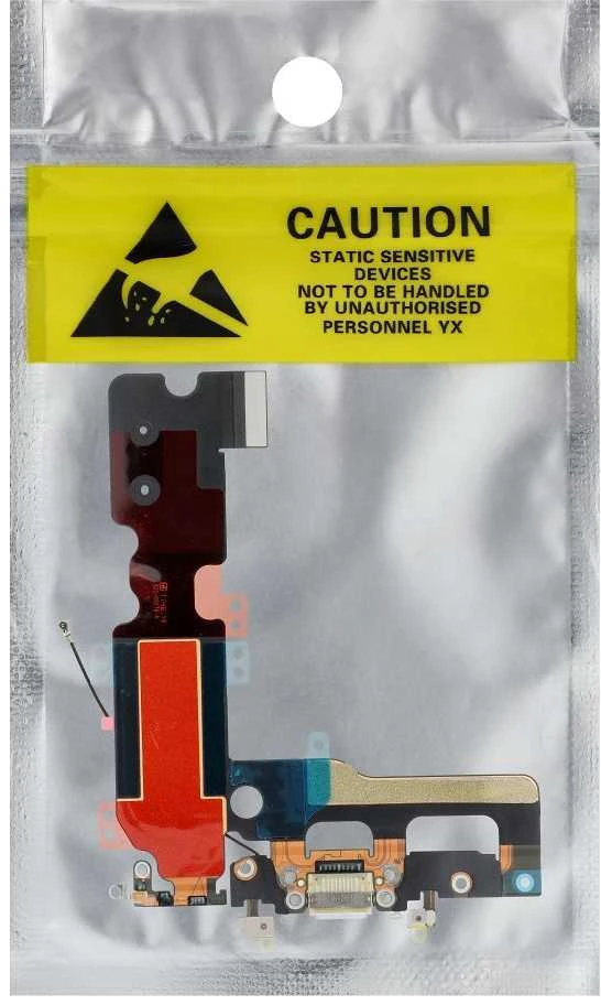 Įkrovimo lankstus USB, skirtas IPHONE 7 Plus baltas OEM