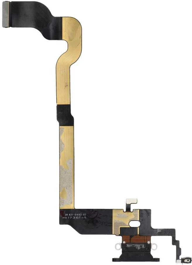 Oem Charging flex USB for IPHONE X juodas (used) (Atnaujinta)