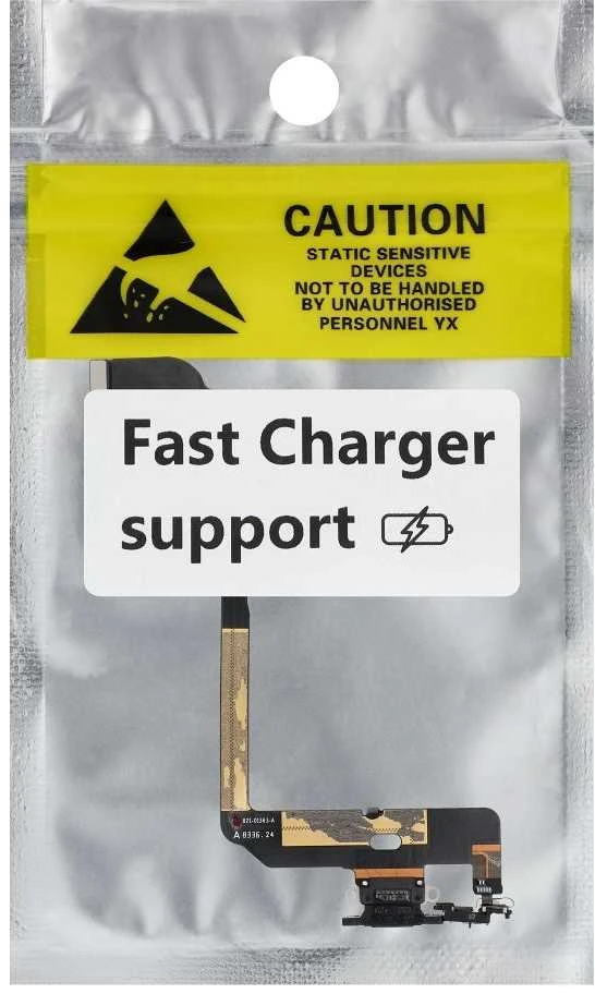 Oem Charging flex USB for IPHONE XS juodas (used) (Atnaujinta)