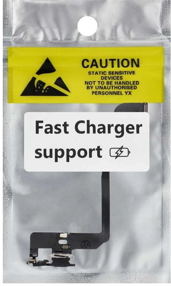 Oem Charging flex USB for IPHONE XS juodas (used) (Atnaujinta)