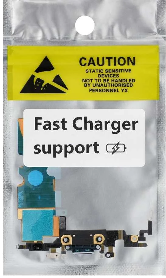 Oem Charging flex USB for IPHONE XS MAX juodas (used) (Atnaujinta)
