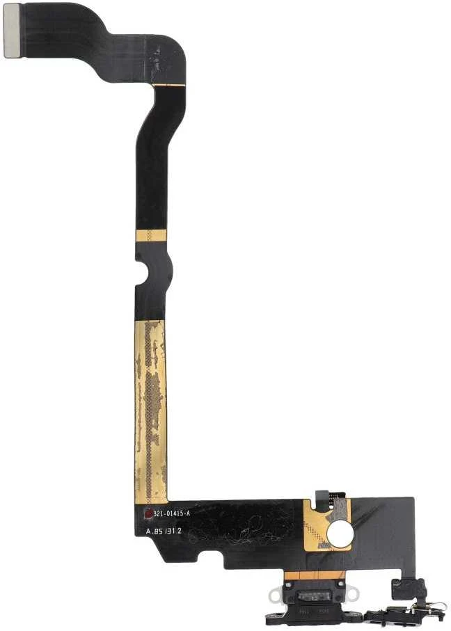 Oem Charging flex USB for IPHONE XS MAX juodas (used) (Atnaujinta)