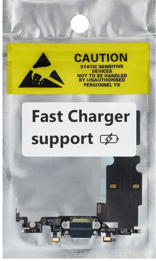 Oem Charging flex USB for IPHONE XS MAX juodas (used) (Atnaujinta)