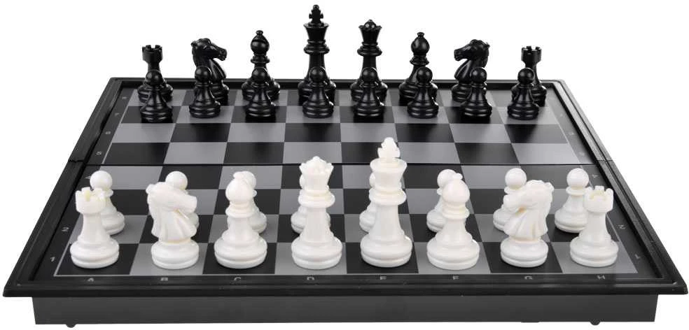 Jokomisiada Chess Magnetic checkers 2in1 puzzle game GR0620