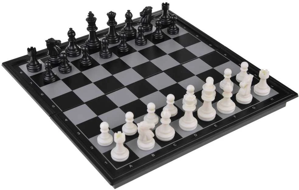 Jokomisiada Chess Magnetic checkers 2in1 puzzle game GR0620