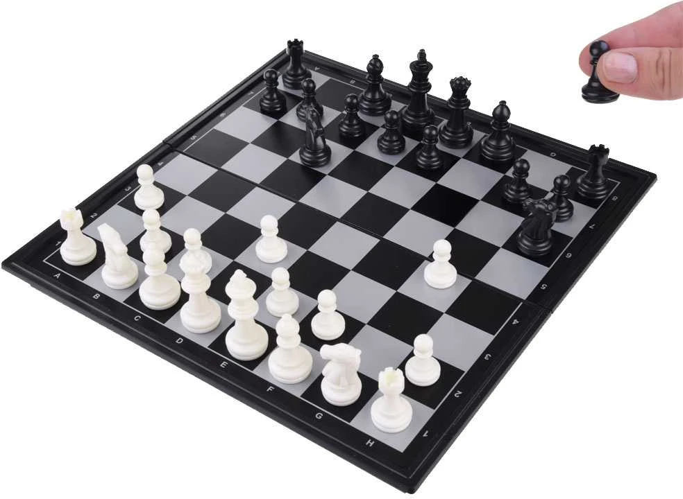 Jokomisiada Chess Magnetic checkers 2in1 puzzle game GR0620