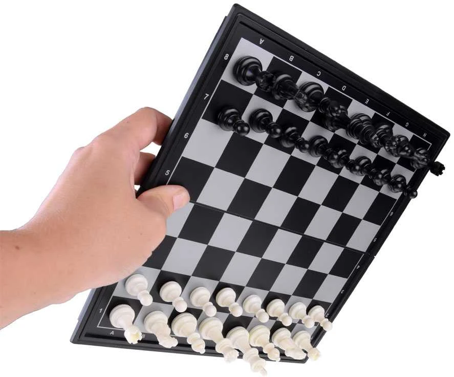 Jokomisiada Chess Magnetic checkers 2in1 puzzle game GR0620