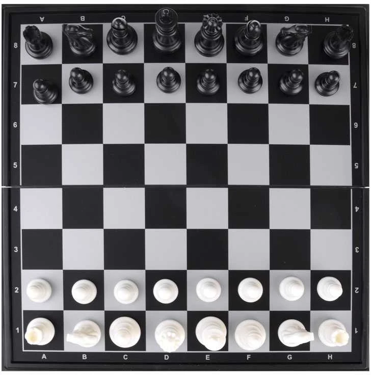Jokomisiada Chess Magnetic checkers 2in1 puzzle game GR0620