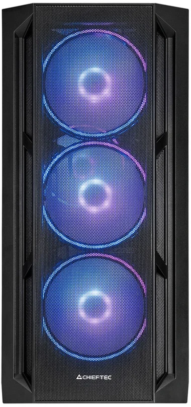 Chieftec PC- Gehäuse GA-01B-L-OP APEX LUMO Midi Tower Juodas