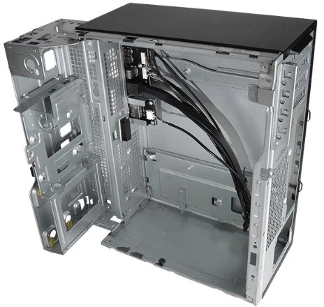 Chieftec BS-10B-300 kompiuterio korpusas Mini Tower juodas 300 W