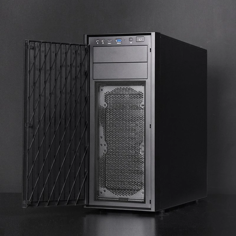 Chieftec BW-01B-OP computer case Midi Tower Juodas
