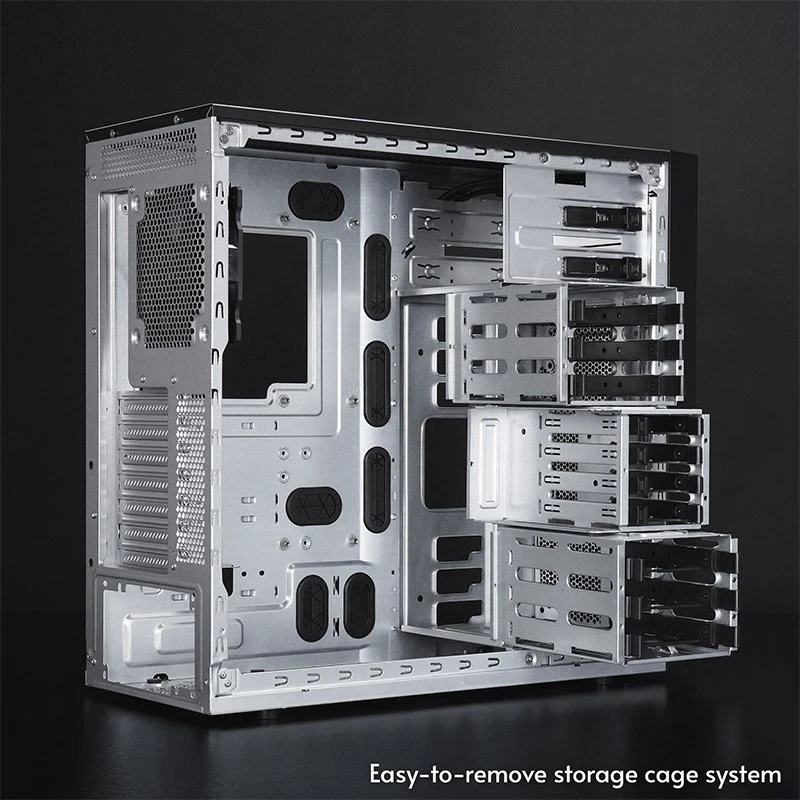 Chieftec BW-01B-OP computer case Midi Tower Juodas