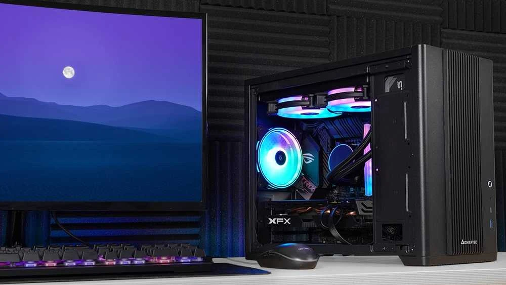 Kompiuterio korpusas CHIEFTEC UNI serijos mATX/BX-10B-OP