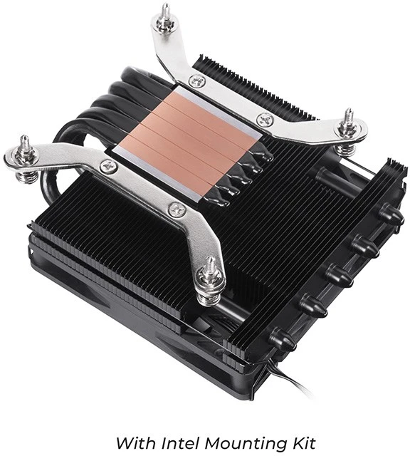 Chieftec CAC-S92PWM-LP45 computer cooling system Kompiuterio dėklas Oro vėsintuvas 9.2 cm Juodas