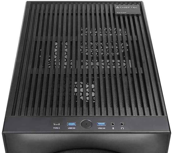 Chieftec CI-03B-OP computer case Cube Juodas