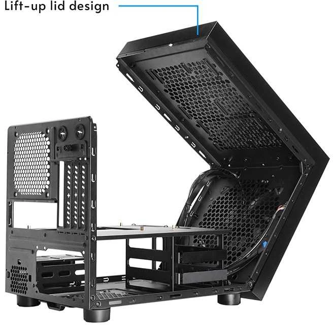 Chieftec CI-03B-OP computer case Cube Juodas