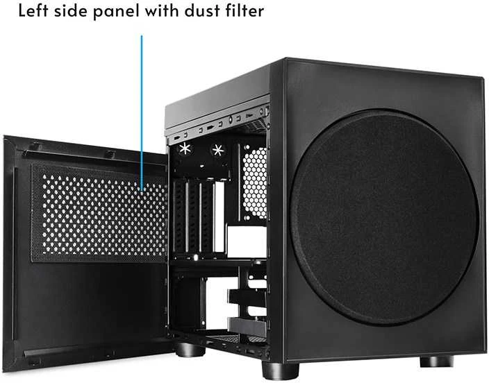 Chieftec CI-03B-OP computer case Cube Juodas