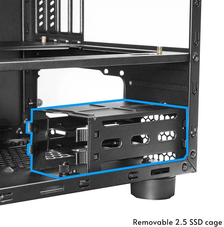 Chieftec CI-03B-OP computer case Cube Juodas