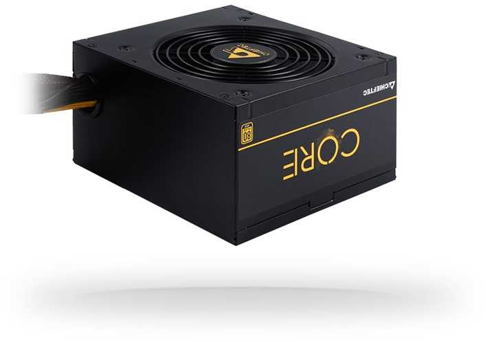 Chieftec Core BBS-600S power supply unit 600 W 24-pin ATX PS/2 Juodas