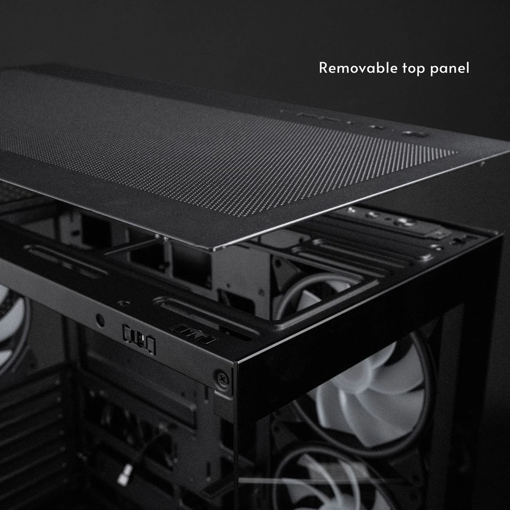 Kompiuterio korpusas - Chieftec GX-30B-OP ATX USB-C Grūdintas stiklas RGB Juodas