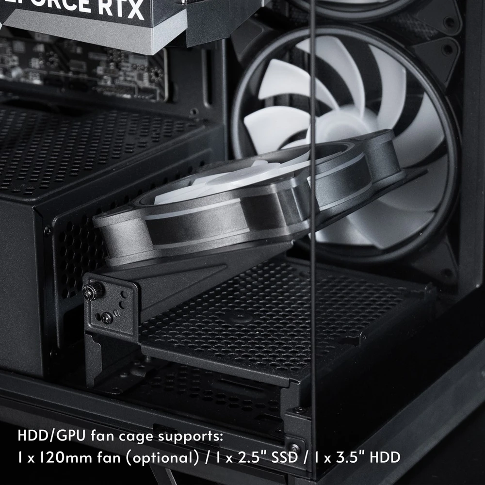 Kompiuterio korpusas - Chieftec GX-30B-OP ATX USB-C Grūdintas stiklas RGB Juodas