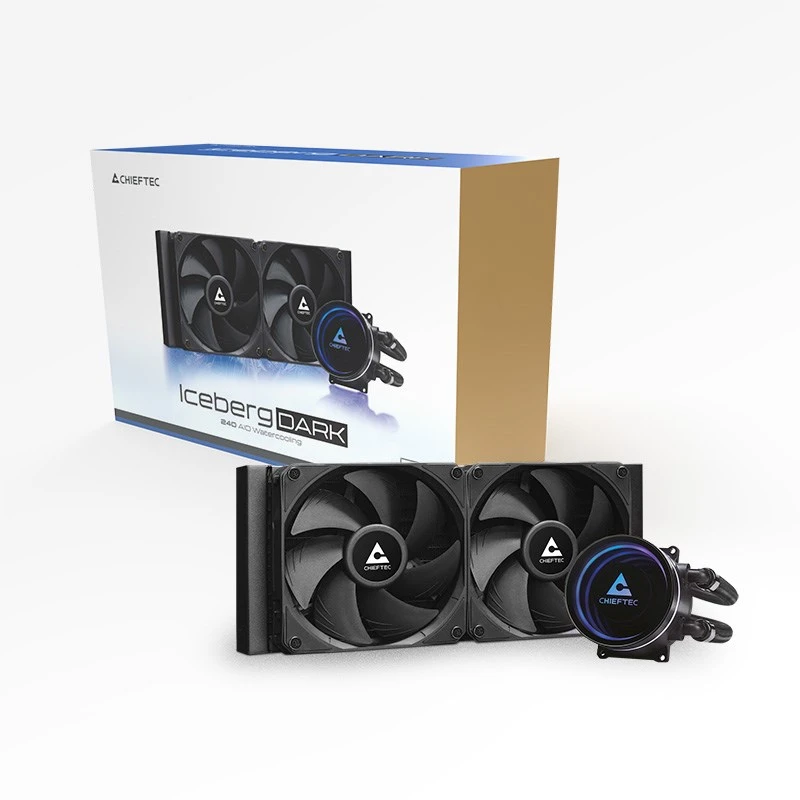 CHIEFTEC ICEBERG 240 DARK CPU Liquid Cooler