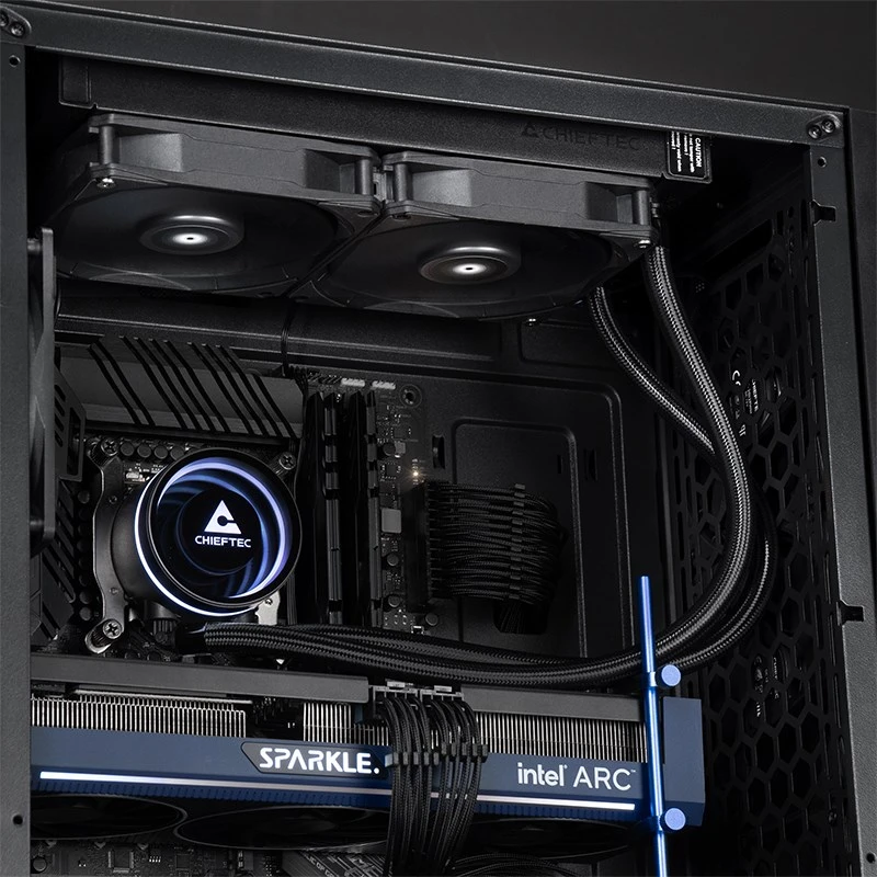 CHIEFTEC ICEBERG 240 DARK CPU Liquid Cooler