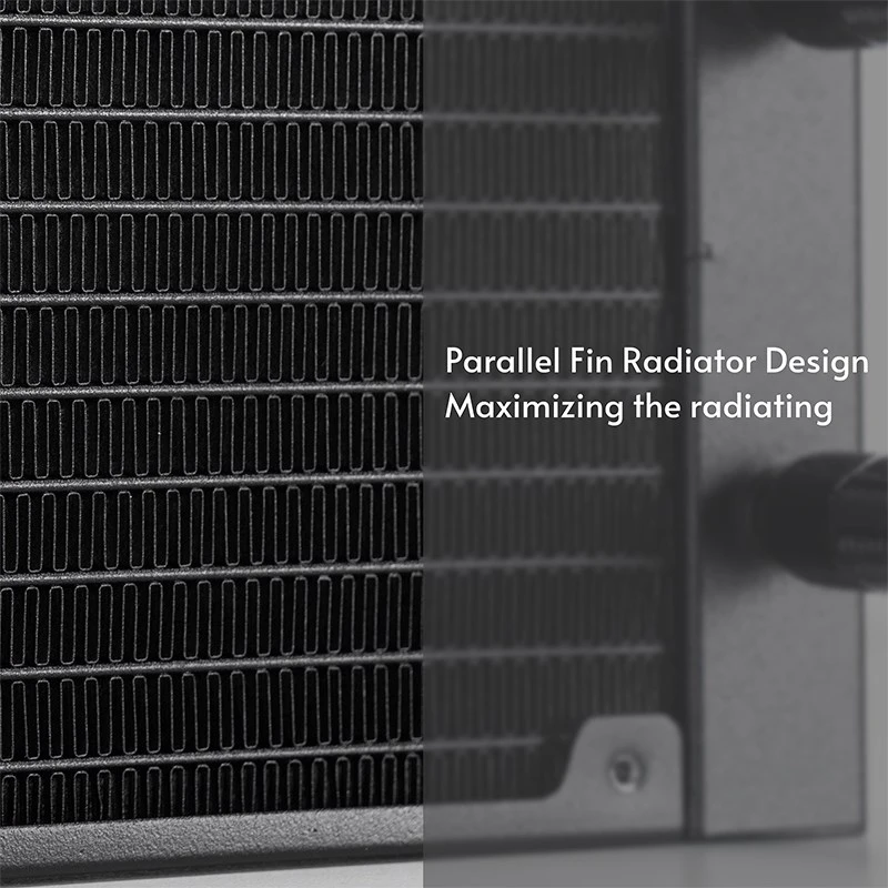 CHIEFTEC ICEBERG 240 DARK CPU Liquid Cooler