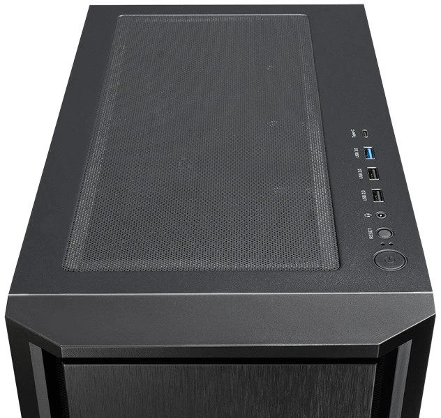 Chieftec AS-02B-TG-OP kompiuterio korpusas Midi Tower Juodas