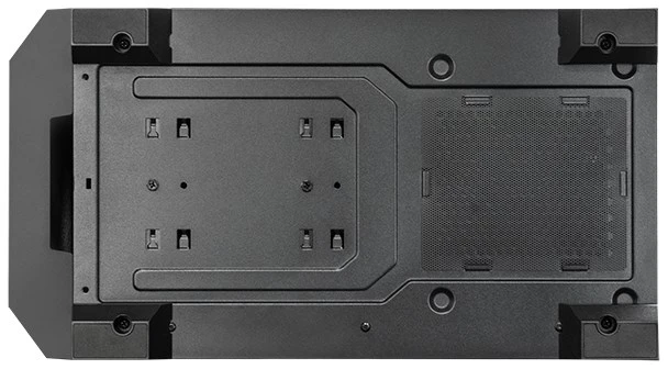 Chieftec AS-02B-TG-OP kompiuterio korpusas Midi Tower Juodas