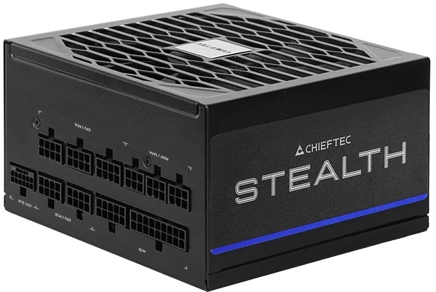 Chieftec Stealth 1000W Vega M serijos SPX-1000-FC 80+ Platin maitinimo blokas 24 kontaktų ATX ATX Juodas