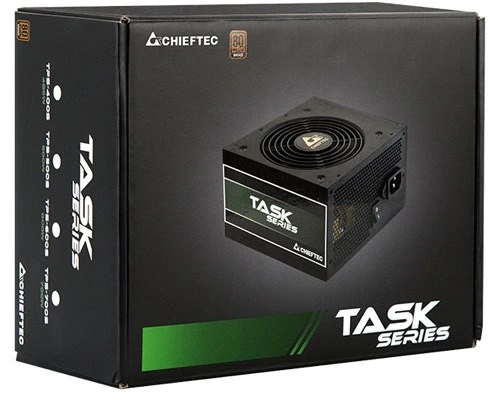 CHIEFTEC Task 700W sertifikuotas 80Plus Bronze ATX 12V 2.3 Active CFP 0.9 65cm kabelio ilgis