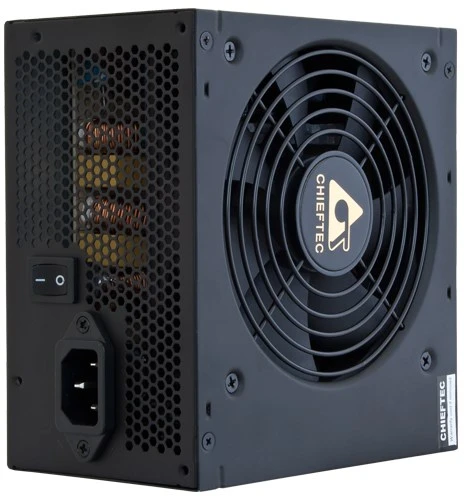 Chieftec Task TPS-500S maitinimo blokas 500 W 24 kontaktų ATX ATX Juodas