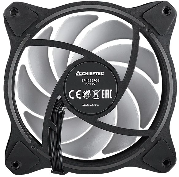 Chieftec ZF-1225RGB kompiuterio aušinimo sistema Daugiaspalvis 1 vnt.
