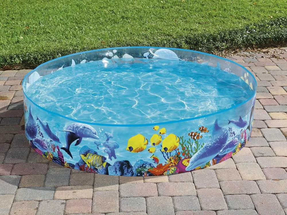 Ramstinis baseinas Bestway Fill N Fun Odyssey 55030, 183x38 cm, mėlynas