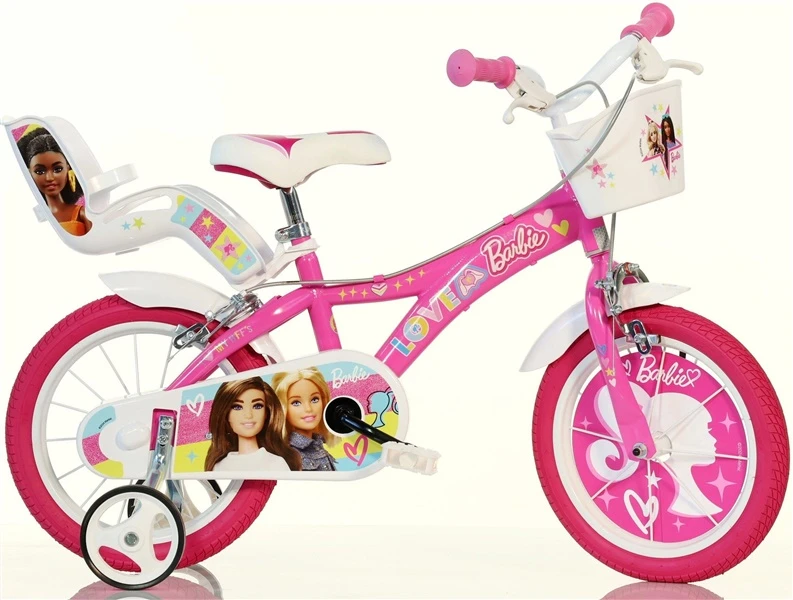 Vaikiškas dviratukas Dino Bikes Barbie 16″