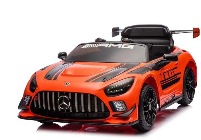 None Nežinomas Vaikiškas elektromobilis Mercedes AMG GT3, juoda/oranžinė