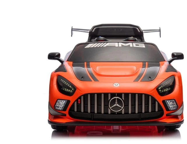 None Nežinomas Vaikiškas elektromobilis Mercedes AMG GT3, juoda/oranžinė