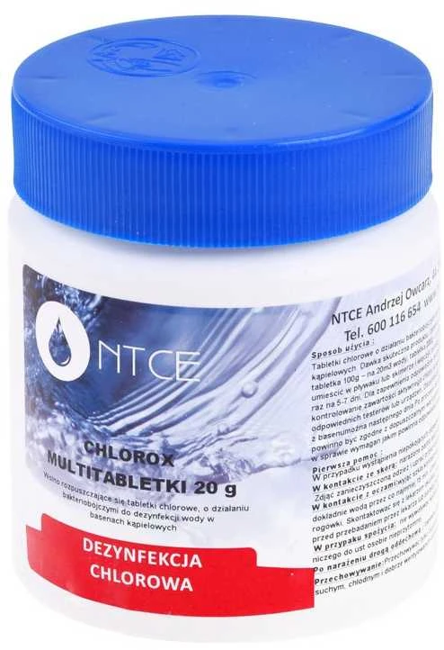 Ntce Chlorox Multitablets 20g 0.5kg chemicals for the pool BA0564