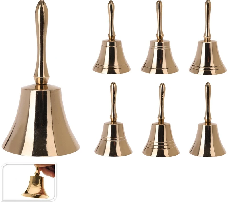 Mondex Christmas decoration Bell A98021220. 11 cm. auksinė.