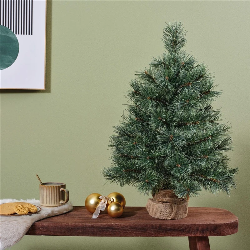 Nežinomas Kalėdinė dekoracija Decoris Cashmere Tree, žalia, 60 cm