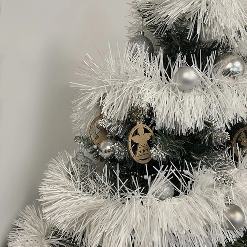 Christmas medžio garland - baltas 6m Ruhhy 22307