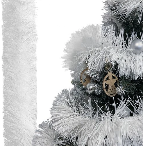Christmas medžio garland - baltas 6m Ruhhy 22307