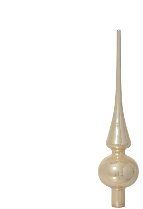 Nežinomas Christmas medžio topper Decoris 113119. auksinis. glass